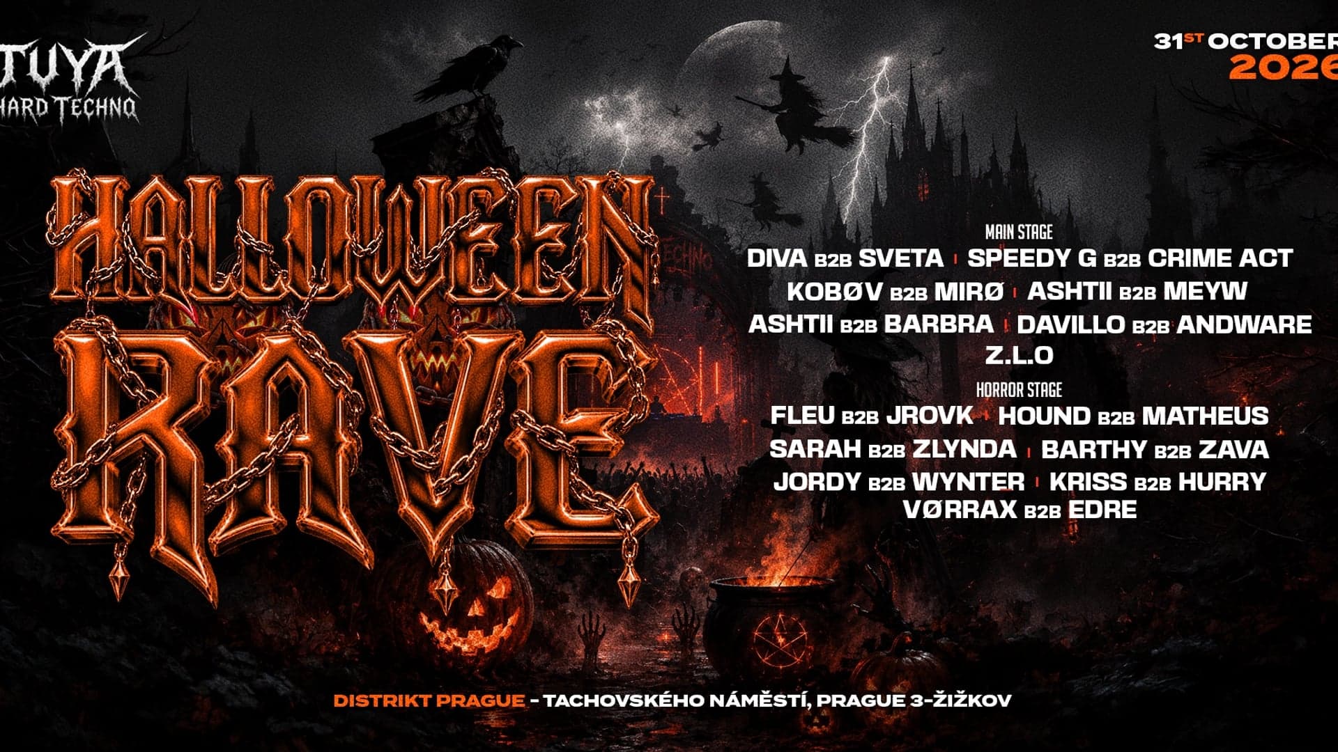 TUYA RAVE x HALLOWEEN