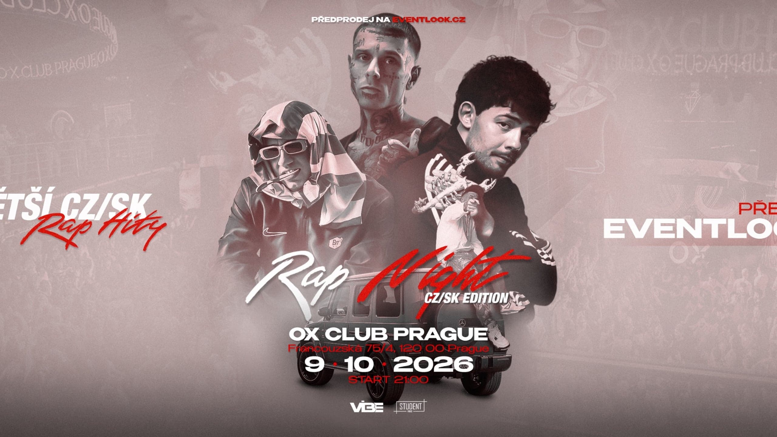 RAP NIGHT CZ/SK EDITION - OX