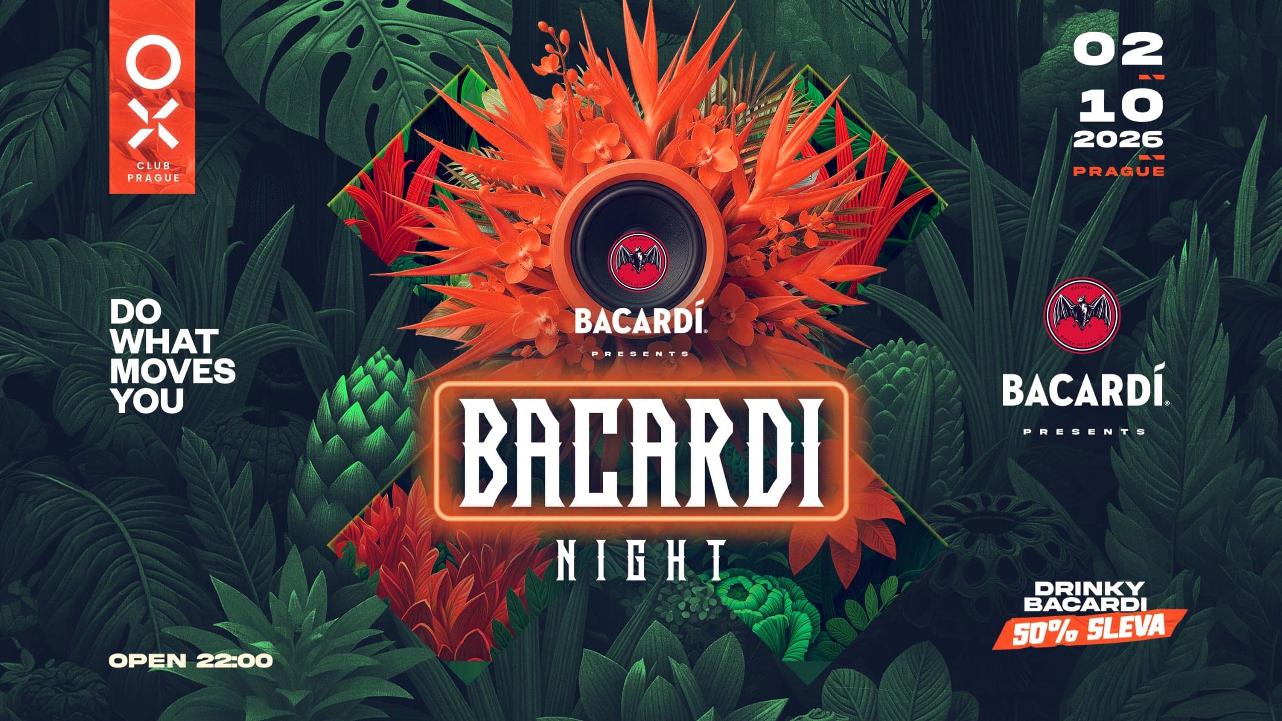 BACARDI NIGHT - OX PRAGUE