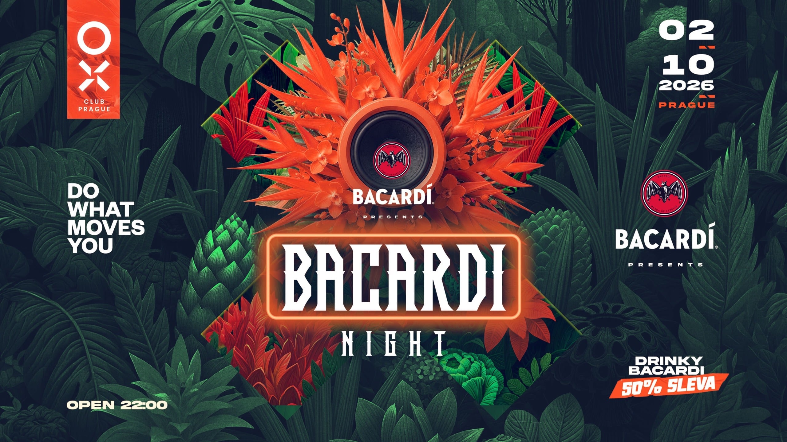 BACARDI NIGHT - OX PRAGUE